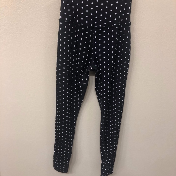 Kate Spade Beyond Yoga Collab Polka Dot Leggings - Picture 1 of 4